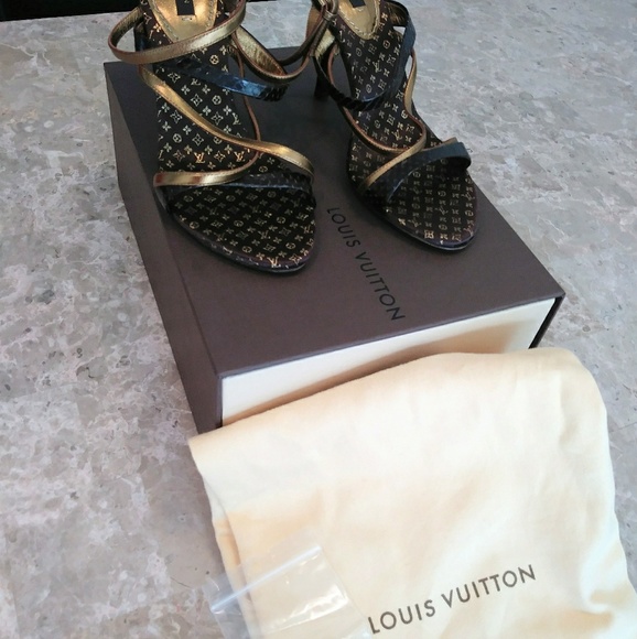 Louis Vuitton strappy heels size 36 - Picture 6 of 8